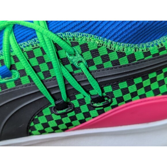Puma Size 14 Clyde Court Summertime Fluorescent Green Basketball 192893-01 Shoe main image 9